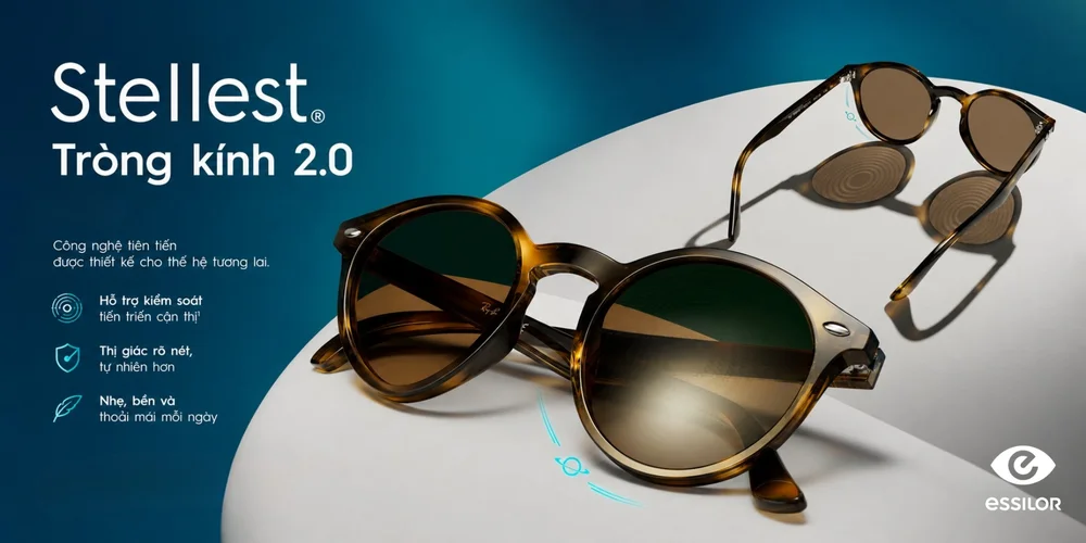 Tròng kính Essilor Stellest 2.0: Rõ nét, dễ đeo và phù hợp với trẻ em