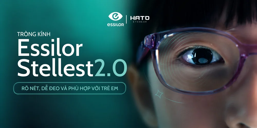 Tròng kính Essilor Stellest 2.0: Rõ nét, dễ đeo và phù hợp với trẻ em