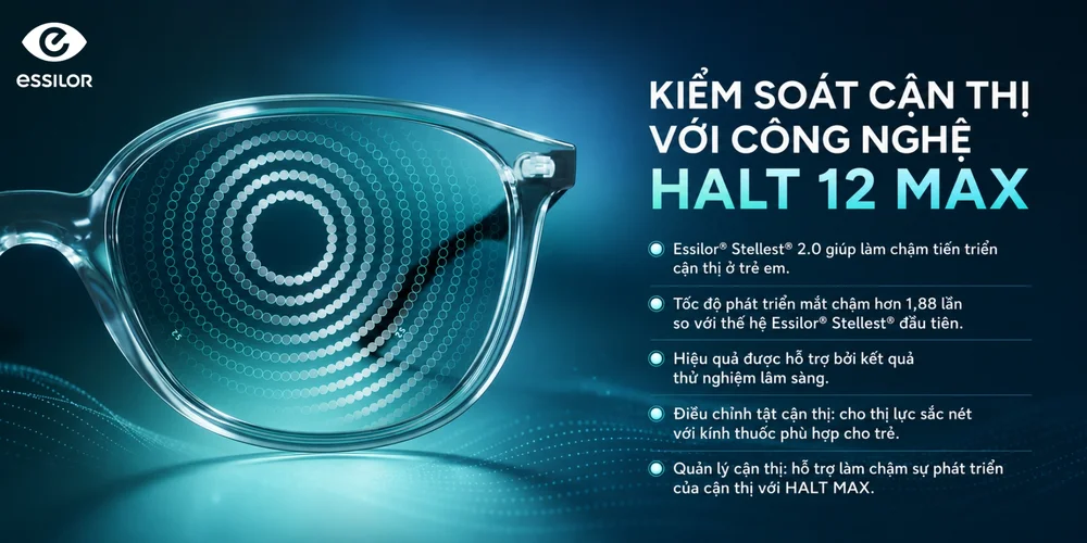 Tròng kính Essilor Stellest 2.0: Rõ nét, dễ đeo và phù hợp với trẻ em