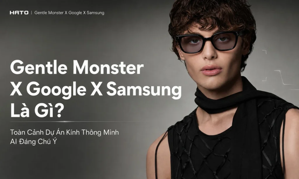 Gentle Monster X Google X Samsung và toàn cảnh dự án kính thông minh AI đáng chú ý