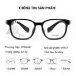 Gọng Kính Thể Thao Có Dây Zogami Y9101 – Chính Hãng