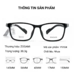 Gọng Kính Thể Thao Có Dây Zogami Y9104 - Chính Hãng