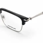 Gọng Kính Nửa Khung MontBlanc MB0243O – Tem Chính Hãng Vina Optic, Made In Japan, Full Box