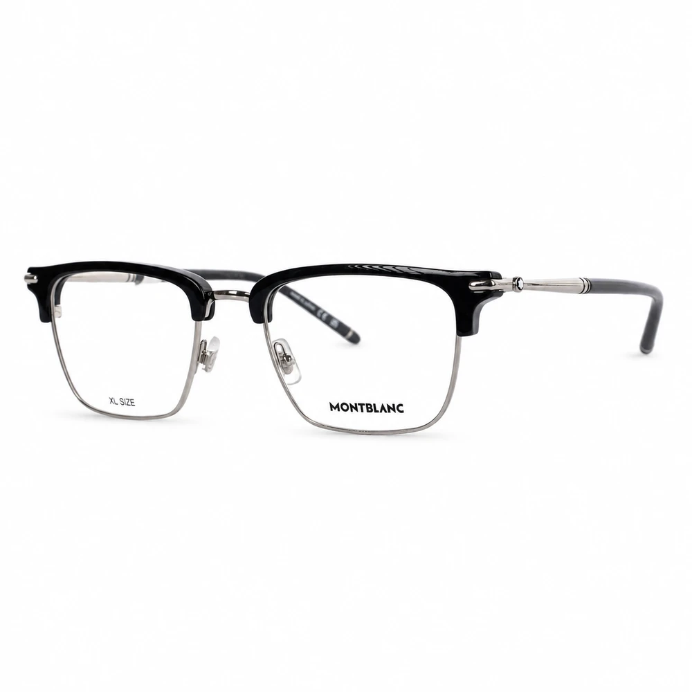 Gọng Kính Nửa Khung MontBlanc MB0243O – Tem Chính Hãng Vina Optic, Made In Japan, Full Box