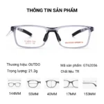 Gọng Kính Thể Thao Cao Cấp Outdo Sports Eyewear GT62056 Chính Hãng