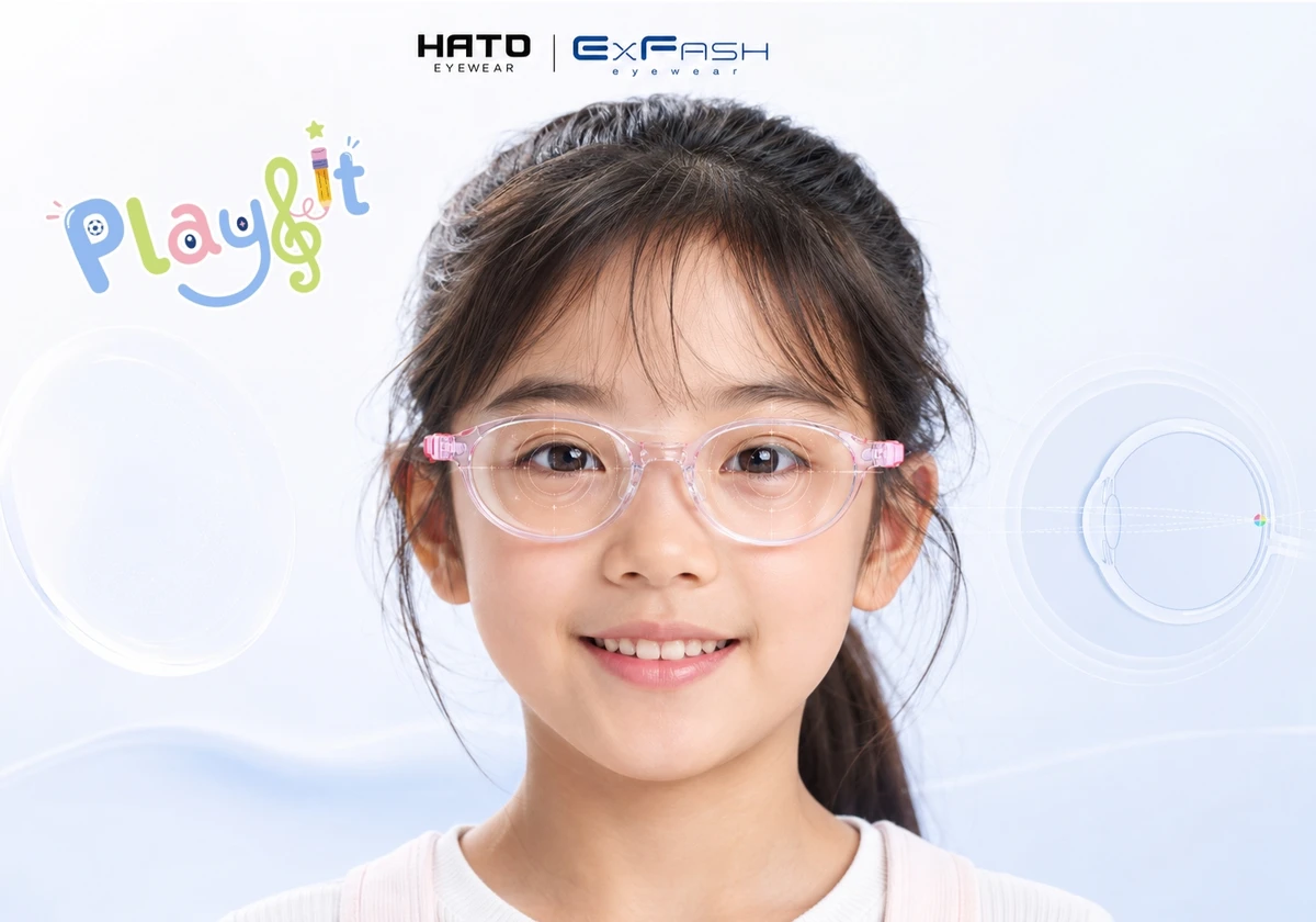 Gọng kính kiểm soát cận thị trẻ em Exfash Playfit