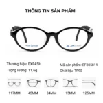 Gọng Kính Trẻ Em Exfash Kids Playfit EF305811 – Tem Chính Hãng