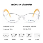 Gọng Kính Trẻ Em Exfash Kids Playfit EF350409 Chính Hãng