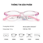 Gọng Kính Trẻ Em Exfash Kids Playfit EF422037 – Tem Chính Hãng 101