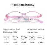 Gọng Kính Trẻ Em Exfash Kids Playfit EF422031- Tem Chính Hãng 101