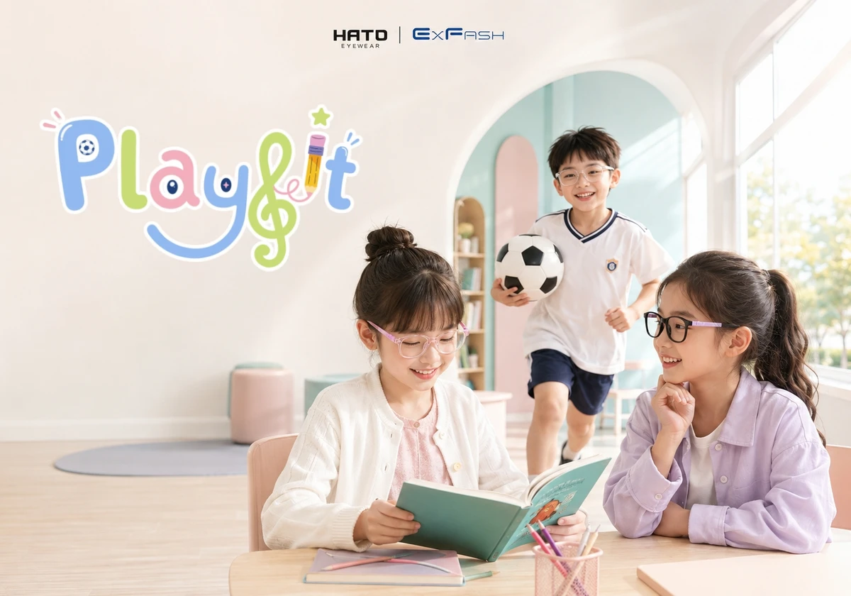 Gọng kính kiểm soát cận thị trẻ em Exfash Playfit