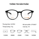 Gọng Kính Trẻ Em OUTDO KIDS GT65607- Tem Chính Hãng 101