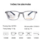 Gọng Kính Trẻ Em Outdo Kids GT65613 - Tem Chính Hãng 101