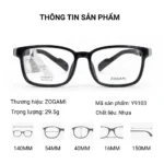Gọng Kính Thể Thao Zogami Y9103 - Chính Hãng