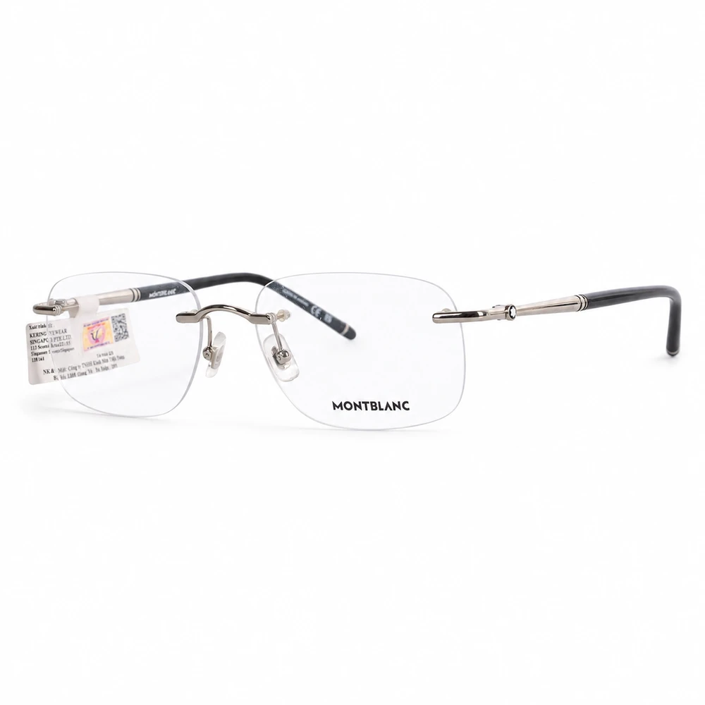 Kính Không Gọng MontBlanc MB0071O – Tem Chính Hãng Vina Optic, Made In Japan, Full Box