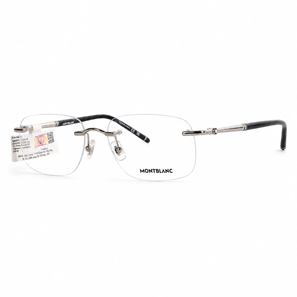 Kính Không Gọng MontBlanc MB0071O – Tem Chính Hãng Vina Optic, Made In Japan, Full Box