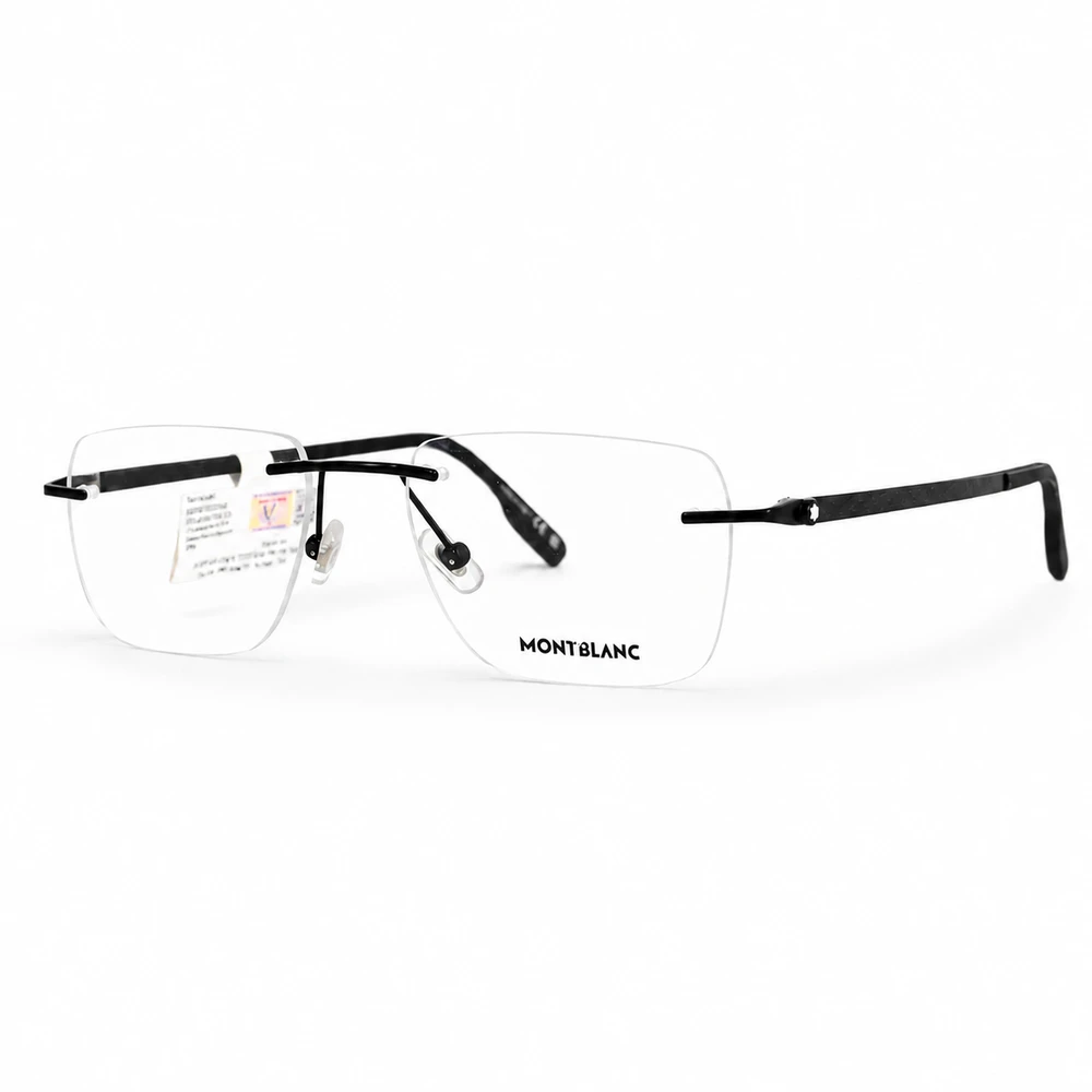 Kính Không Gọng MontBlanc MB0185O – Tem Chính Hãng Vina Optic, Made In Italy, Full Box