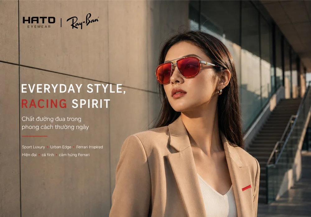 Ray-Ban Ferrari 499P Hypercar – Kính Limited Edition Đậm Chất Đường Đua