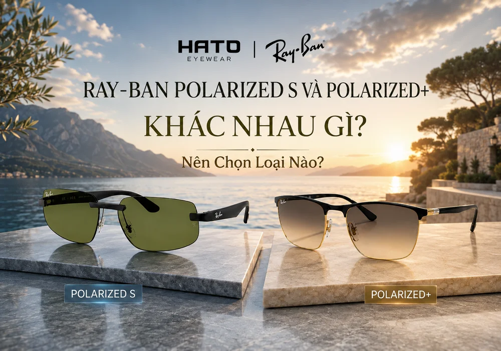 Nên chọn Ray-Ban Polarized S hay Polarized+