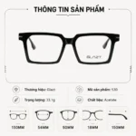 Gọng Kính Vuông Glazt 530