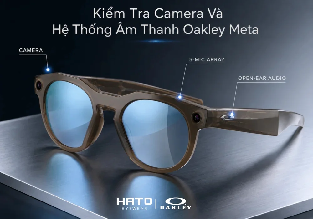 Ảnh CTA cuối bài giới thiệu dịch vụ kiểm tra và thu mua kính thông minh Oakley Meta tại Hato Eyewear.