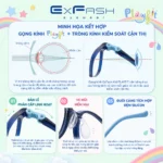 Gọng Kính Trẻ Em Exfash Kids Playfit EF422032 - Tem Chính Hãng 101 - Ảnh 3