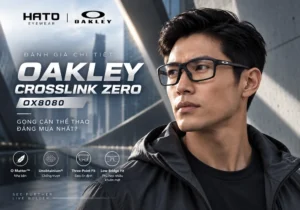 Đánh giá Oakley Crosslink Zero OX8080 gọng cận thể thao