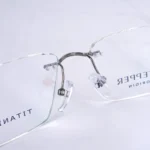 Gọng Kính Không Gọng Stepper SI-85869 Titanium - Chính Hãng