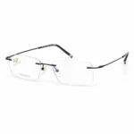 Gọng kính không viền Stepper SL-4001 Titanium góc nghiêng