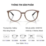 Gọng Kính Oakley Bmng 0OX8150 - Tem Chính Hãng Luxottica
