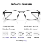 Gọng Kính Oakley Steakhouse 0OX3140 – Tem Chính Hãng Luxottica