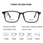 Gọng Kính ORYN KSO026-A-OR8380