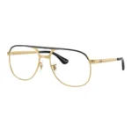 Gọng kính Ray-Ban 0RX3793V Bill Max đen phối vàng