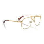 Gọng kính Ray-Ban 0RX3793V Bill Max vàng góc nghiêng