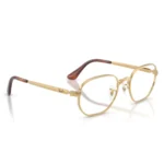 Gọng kính Ray-Ban 0RX6559 vàng góc nghiêng trái