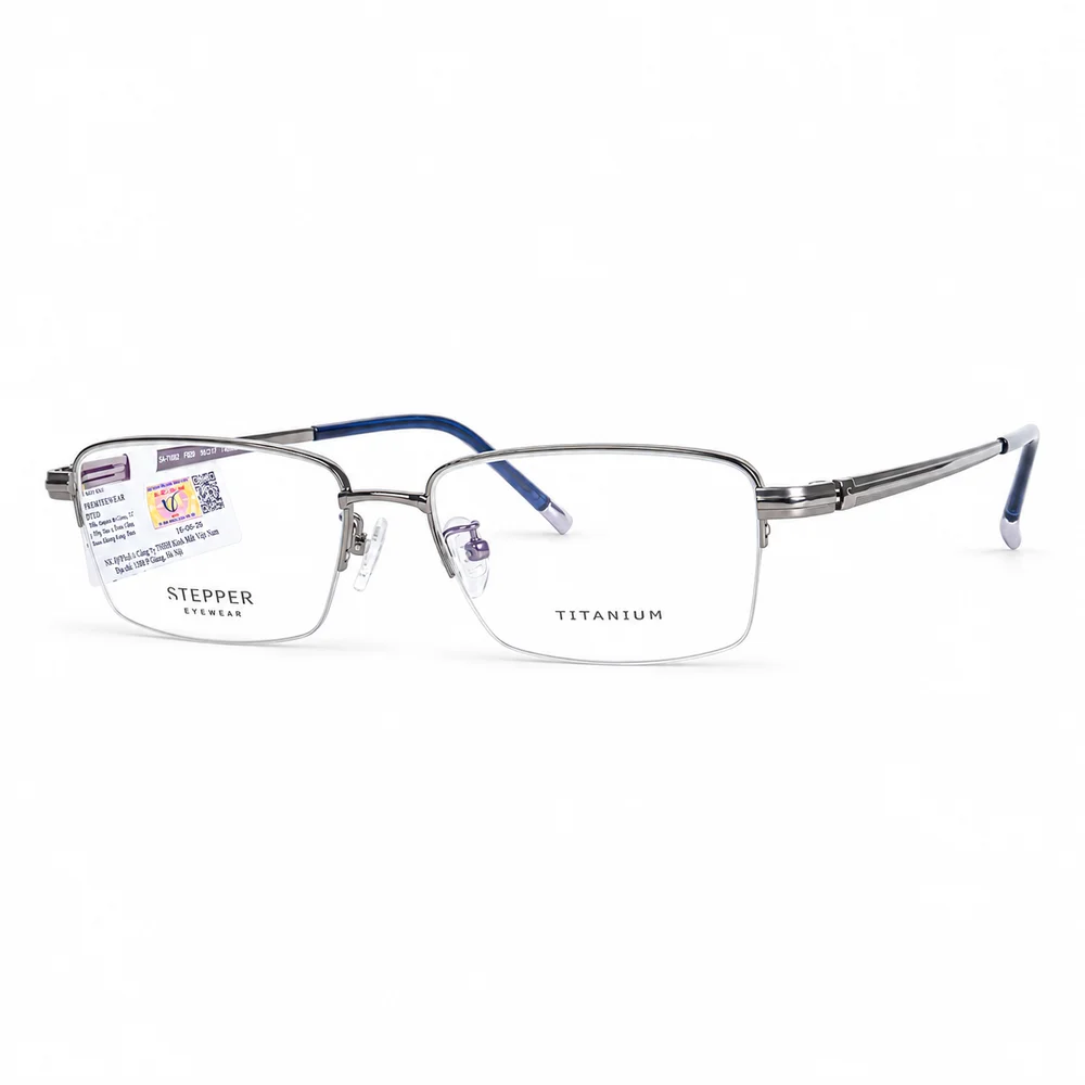 Gọng Kính Stepper SA-71082 Titanium - Chính Hãng
