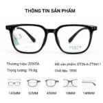 Gọng Kính ZENTA DT26-A-ZT8411