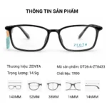 Gọng Kính ZENTA DT26-A-ZT8433