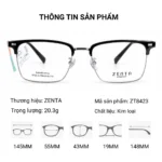 Gọng kính ZENTA DT26-A-ZT8423