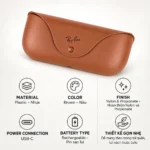 Hộp Sạc Ray-Ban Meta Chính Hãng