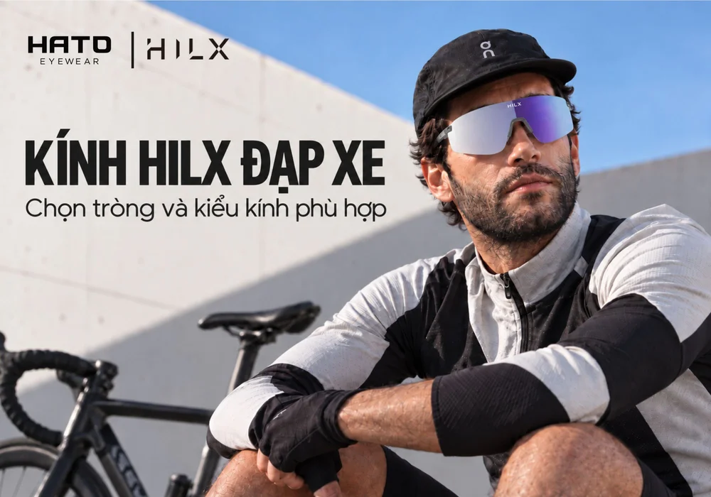 Kính HILX đạp xe dành cho cyclist chuyên nghiệp