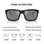 Kính Mát Burberry 0BE4483 - Tem Chính Hãng Luxottica, Kích Hoạt Code Bảo Hành