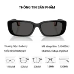 Kính Mát Trẻ Em Burberry Junior 0JB4006U - Tem Chính Hãng Luxottica, Kích Hoạt Code Bảo Hành