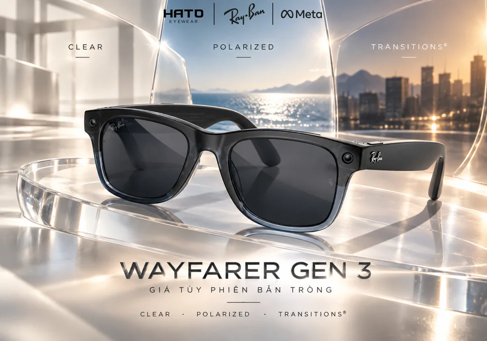 ray-ban meta gen 3 giá phiên bản Wayfarer