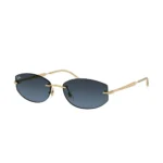 Kính mát Ray-Ban 0RB3792 không viền vàng Arista tròng nâu chuyển màu