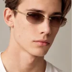 Kính mát Ray-Ban 0RB3792 không viền vàng Arista tròng nâu chuyển màu