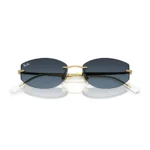 Kính mát Ray-Ban 0RB3792 không viền vàng Arista tròng nâu chuyển màu