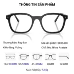 Gọng kính Ray-Ban 0RX5460 chính hãng Bộ Sưu Tập N2 2026