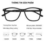 Gọng kính Ray-Ban 0RX5455 chính hãng