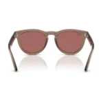 Kính mát Ray-Ban 0RB2237 mặt sau dáng Phantos màu nâu trong suốt